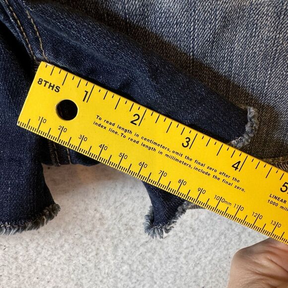 KUT from the KLOTH SHORTS Jeans Womens 0 Gidget Fray Denim 4” Inseam - Picture 14 of 16